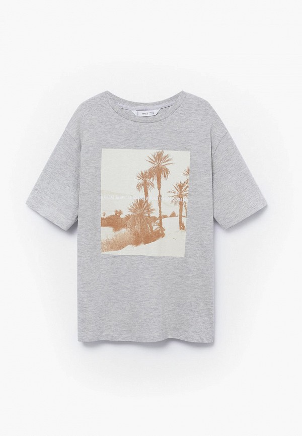 

Футболка Mango Kids, Серый, Mango Kids RTLAAJ605201