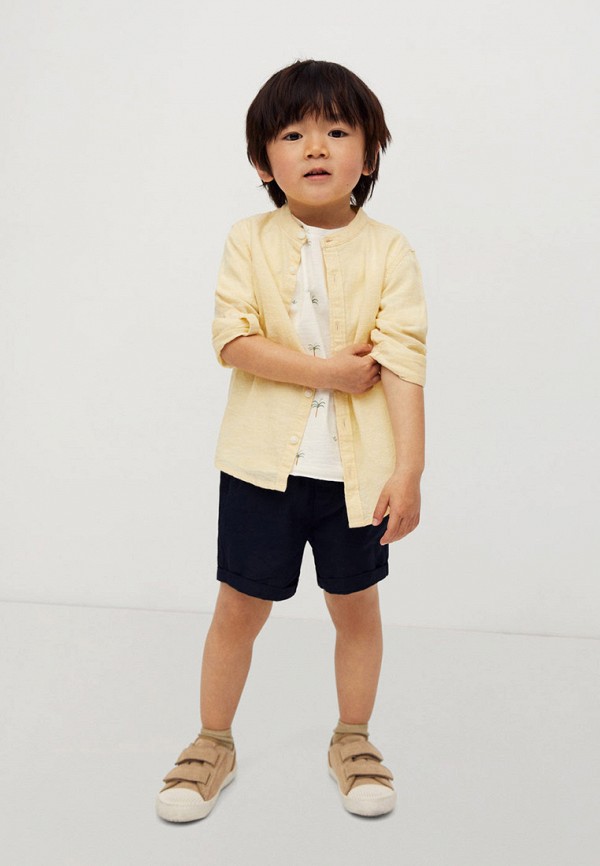 

Рубашка Mango Kids, Желтый, ALBERTO-I
