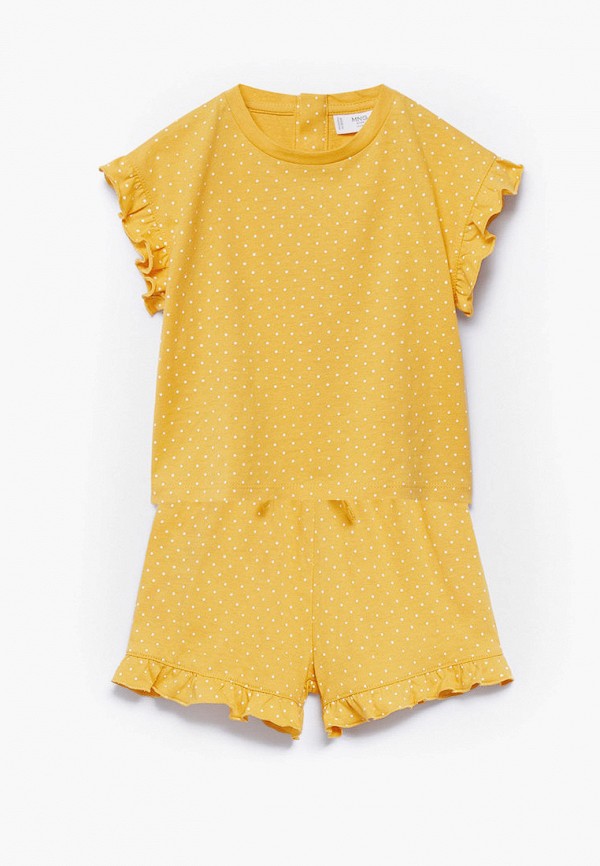 

Пижама Mango Kids, Желтый, DOTTI