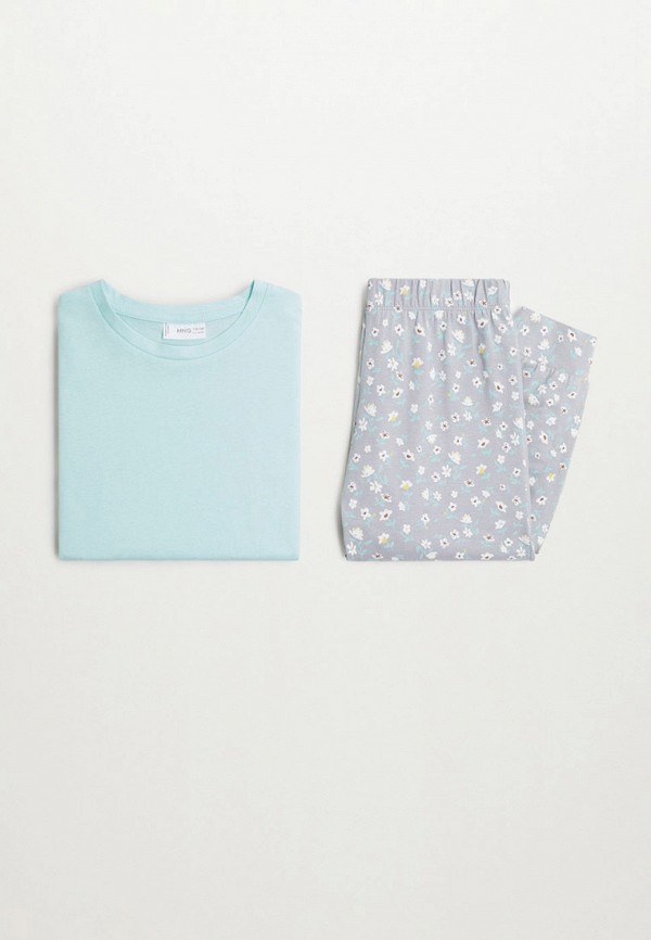 

Пижама Mango Kids, Голубой, Mango Kids RTLAAJ609801