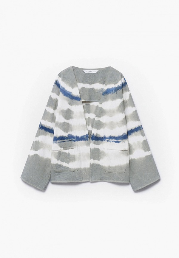 

Жакет Mango Kids, Серый, INDY, Tie-dye