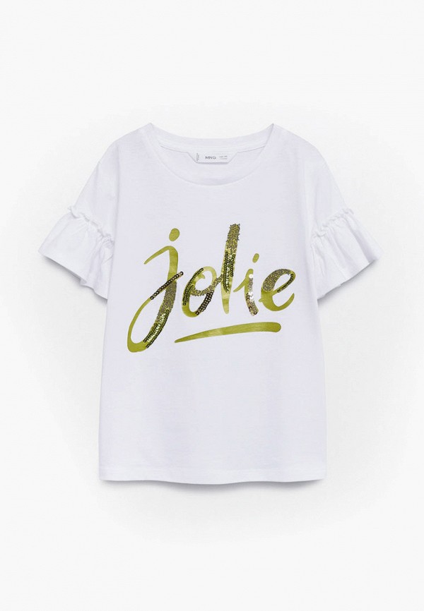

Футболка Mango Kids, Белый, Mango Kids RTLAAJ618501