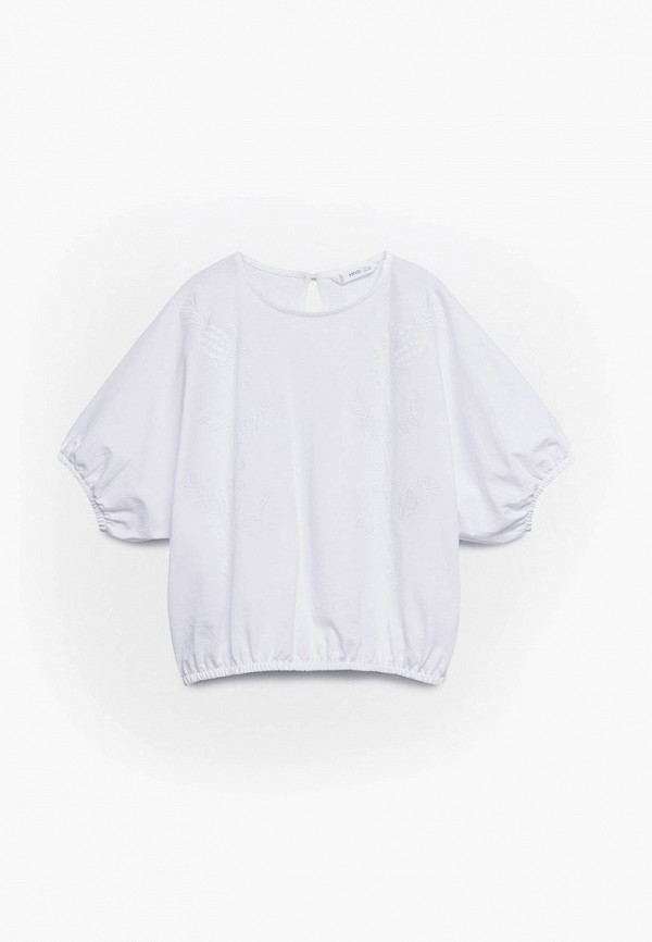 

Футболка Mango Kids, Белый, TERRA