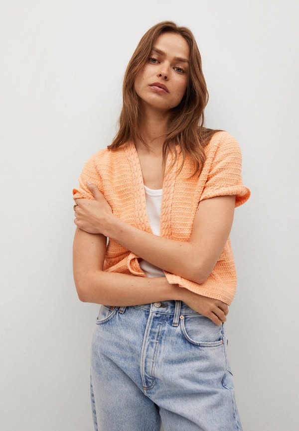

Кардиган Mango, Оранжевый, KORK