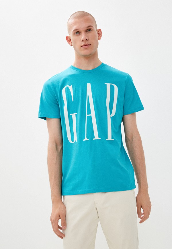 

Футболка Gap, Бирюзовый, Gap RTLAAJ721201
