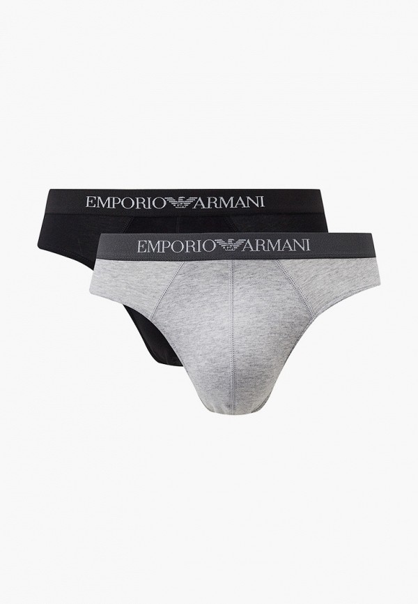 

Трусы 2 шт. Emporio Armani, Серый;черный, Emporio Armani RTLAAJ779501