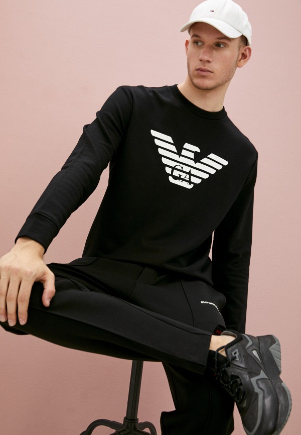 

Свитшот Emporio Armani, Черный, Emporio Armani RTLAAJ787201
