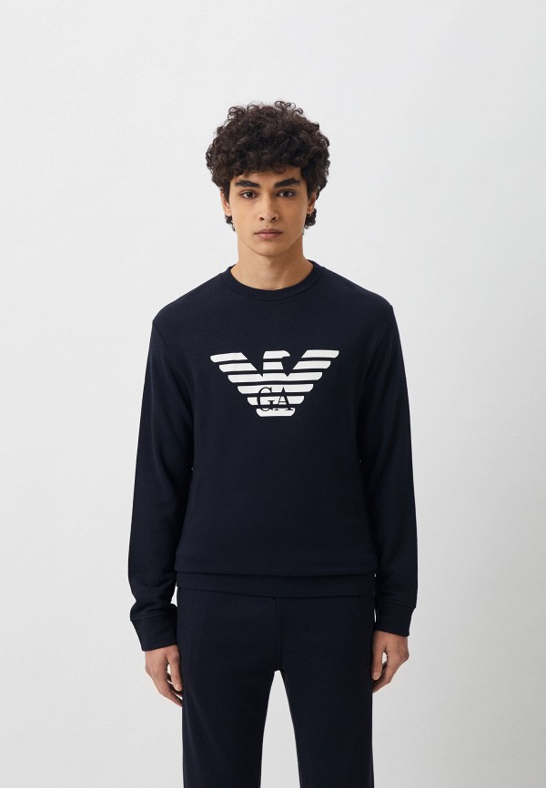 

Свитшот Emporio Armani, Синий