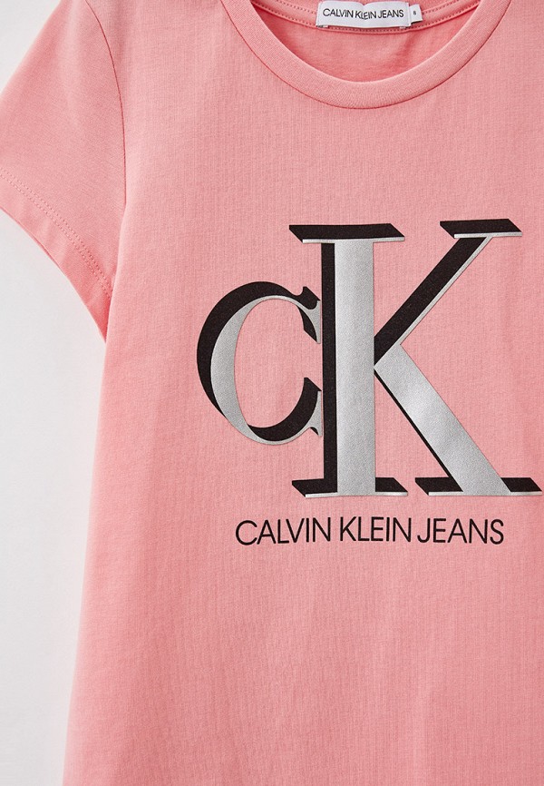 

Футболка Calvin Klein Jeans, Розовый