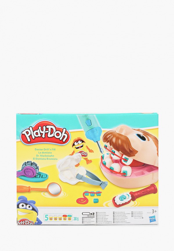 

Набор игровой Play-Doh, Разноцветный, Плей-До "Мистер Зубастик"