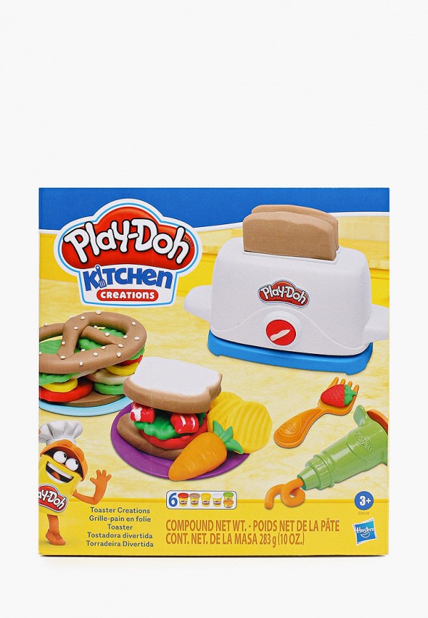 

Набор для творчества Play-Doh, Разноцветный, "Тостер"