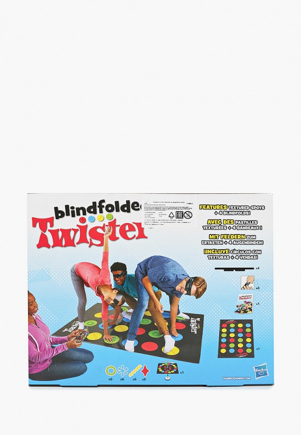 

Игра настольная Hasbro Gaming, Разноцветный, OTHER GAMES, "Твистер вслепую"