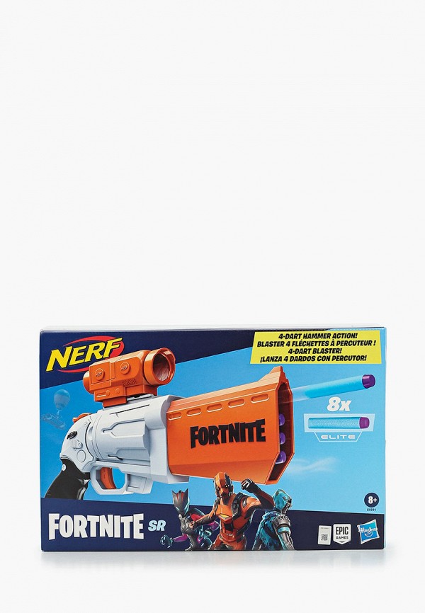 

Бластер игрушечный Nerf, Разноцветный, Fortnite SR