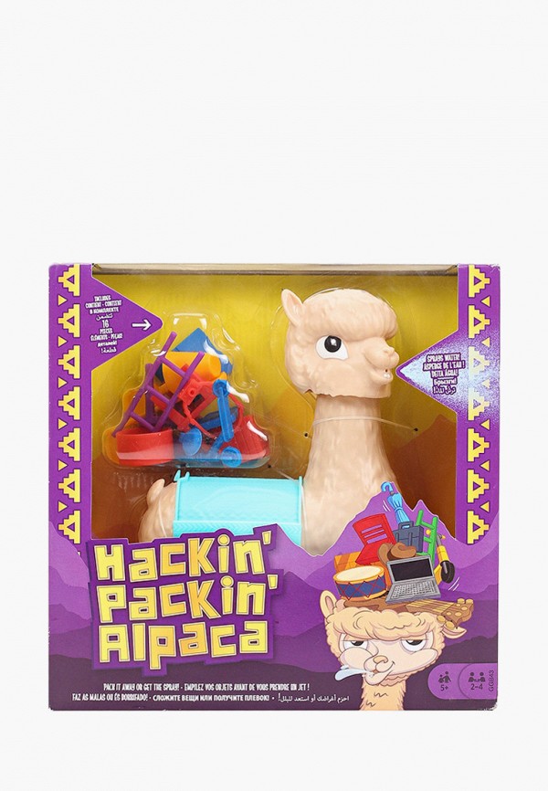 

Игрушка интерактивная Mattel Games, Разноцветный, "Непредсказуемая Альпака"
