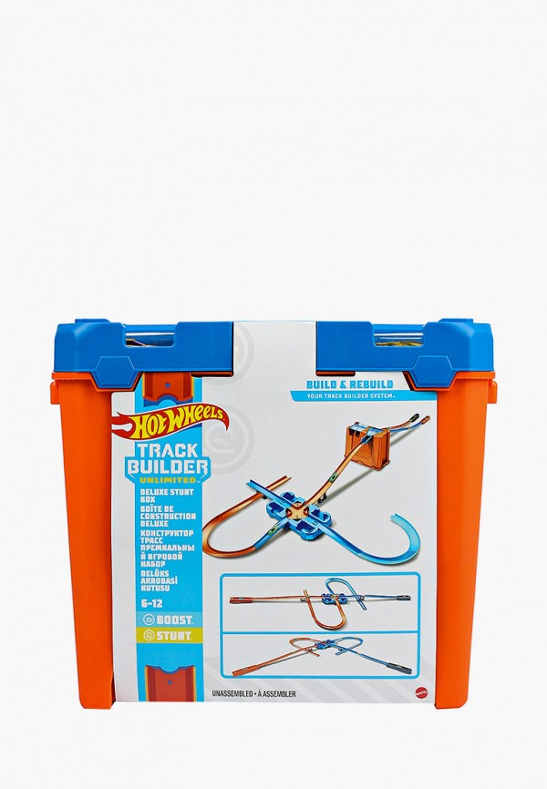 

Трек Hot Wheels, Разноцветный, "Конструктор трасс премиальный трюковой"