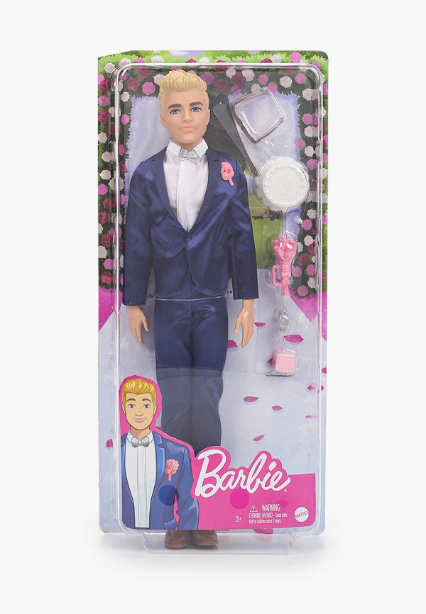 

Кукла Barbie, Разноцветный, Кен "Жених" в свадебном костюме, 30 см