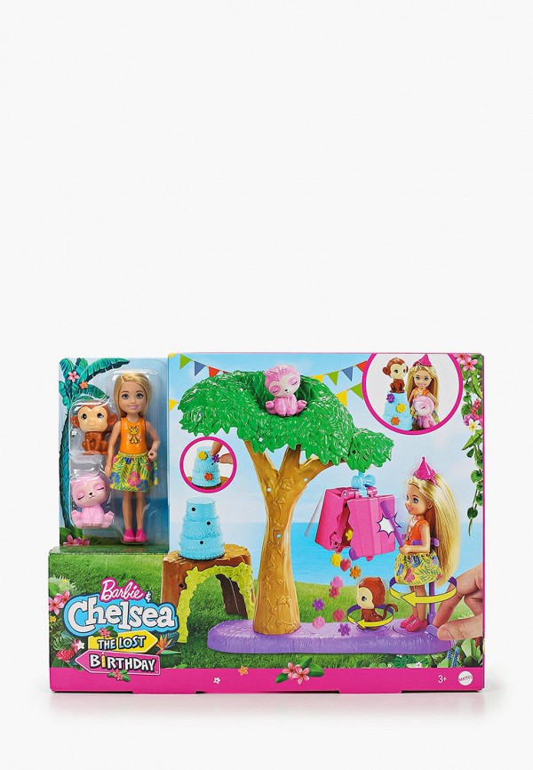 

Набор игровой Barbie, Разноцветный, Barbie "День рождения"