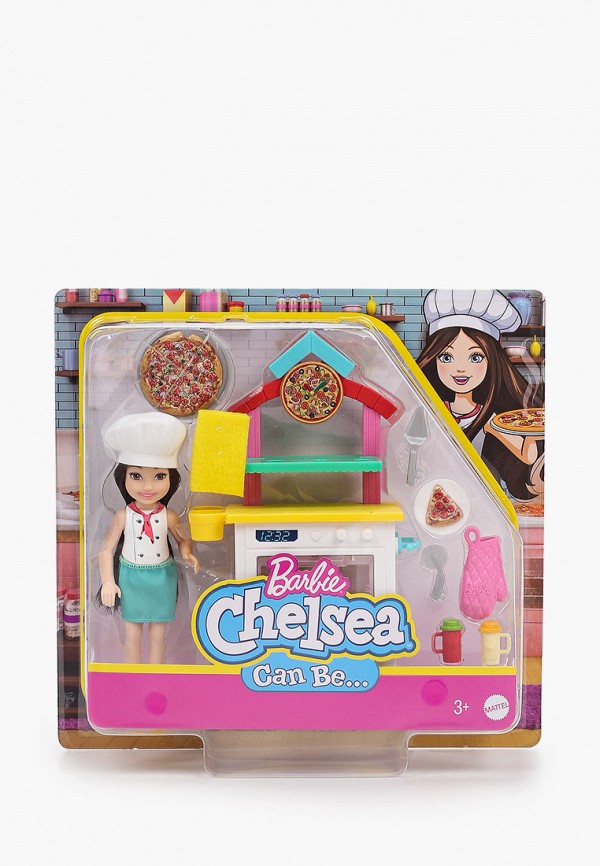

Кукла Barbie, Разноцветный, Barbie Челси пицца-шеф с кухней и духовкой