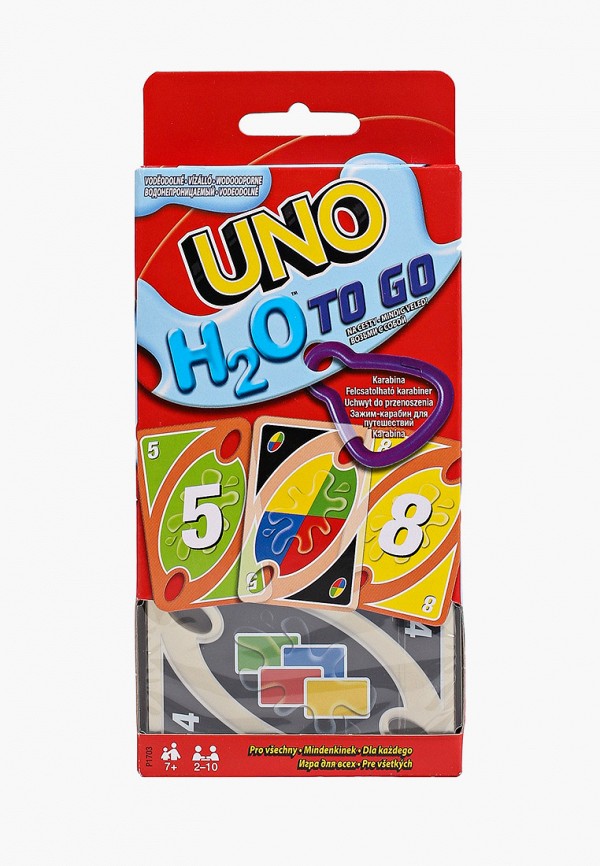 

Игра настольная Mattel Games, Разноцветный, UNO® Уно H2O