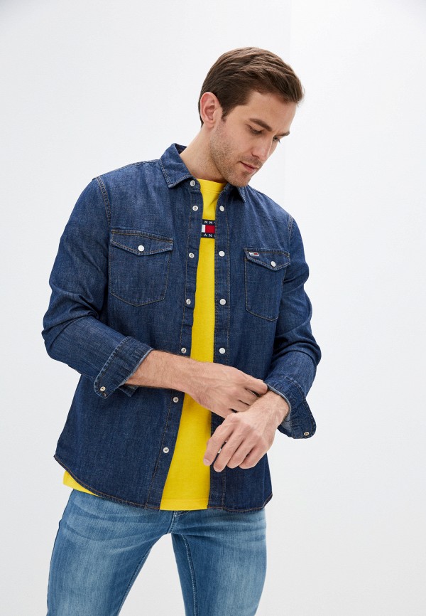 

Рубашка джинсовая Tommy Jeans, Синий