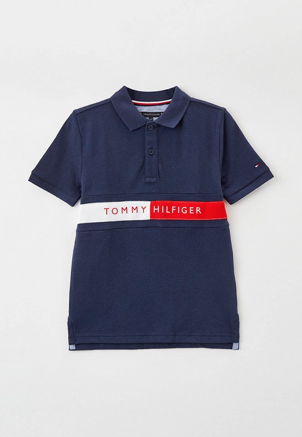 

Поло Tommy Hilfiger, Синий