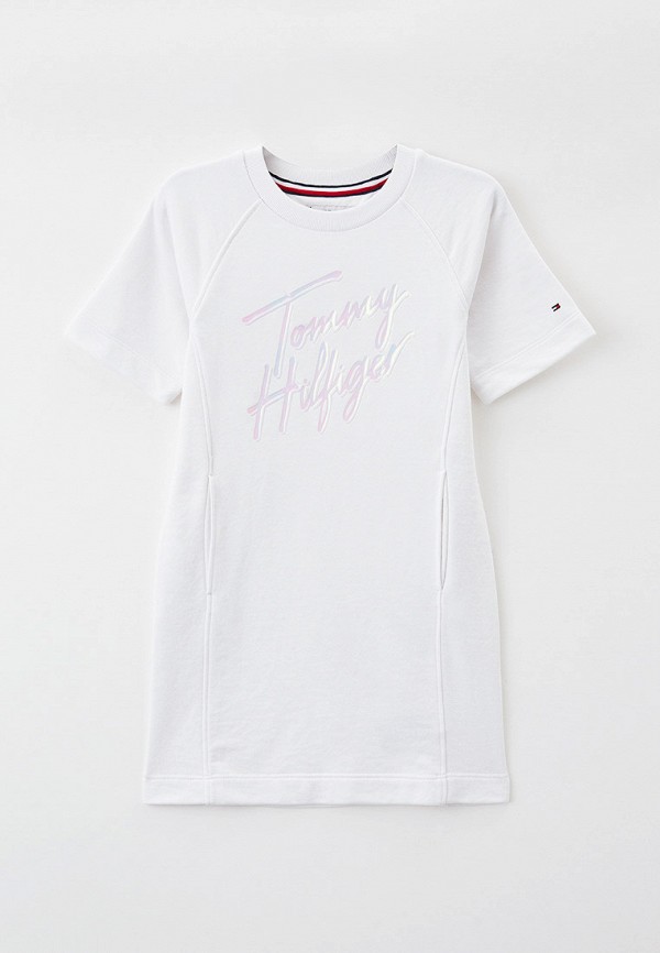 Платье Tommy Hilfiger белый KG0KG05821 RTLAAJ821801