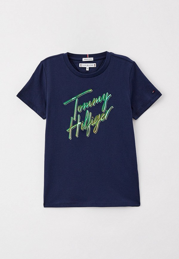 Футболка Tommy Hilfiger синий KG0KG05870 RTLAAJ822501