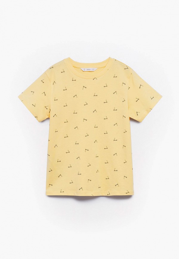 

Футболка Mango Kids, Желтый, Mango Kids RTLAAJ846901