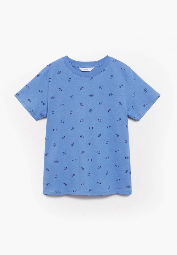 

Футболка Mango Kids, Голубой, Mango Kids RTLAAJ847001