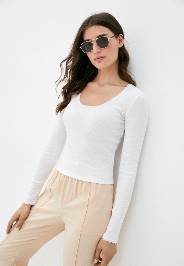

Лонгслив Topshop, Белый