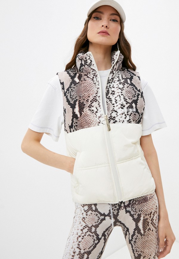 

Жилет утепленный Roberto Cavalli Sport, Бежевый