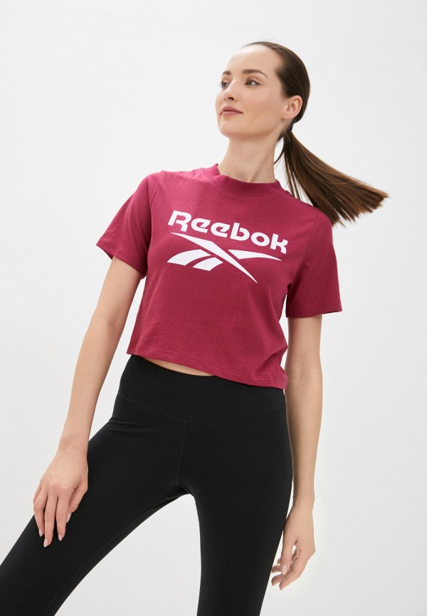 

Футболка Reebok, Бордовый, RI CROP TEE