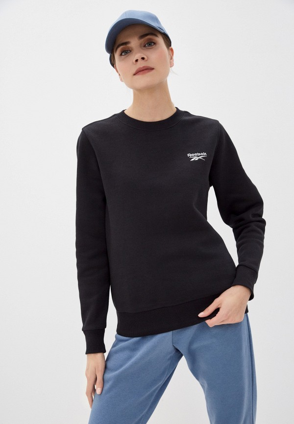 

Свитшот Reebok, Черный, RI FLEECE CREW