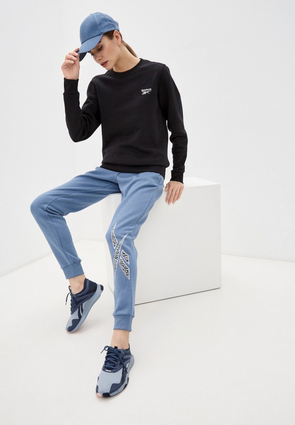

Свитшот Reebok, Черный, RI FLEECE CREW