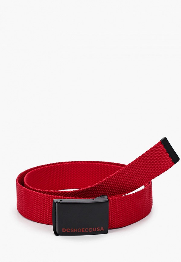 

Ремень DC Shoes, Красный, WEB BELT 2 M BLTS RRD0