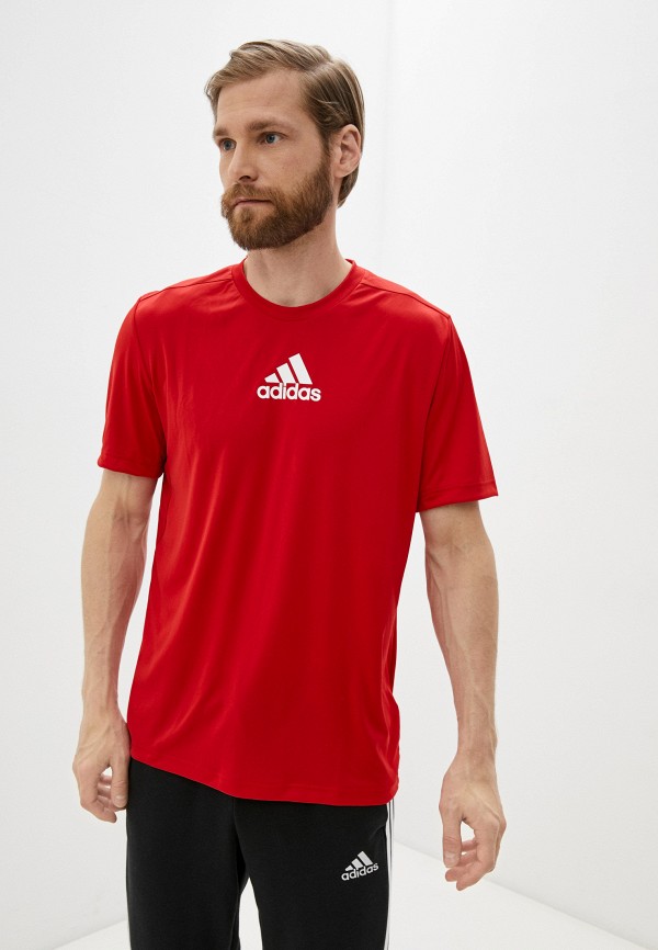 

Футболка спортивная adidas, Красный, M 3S BACK TEE