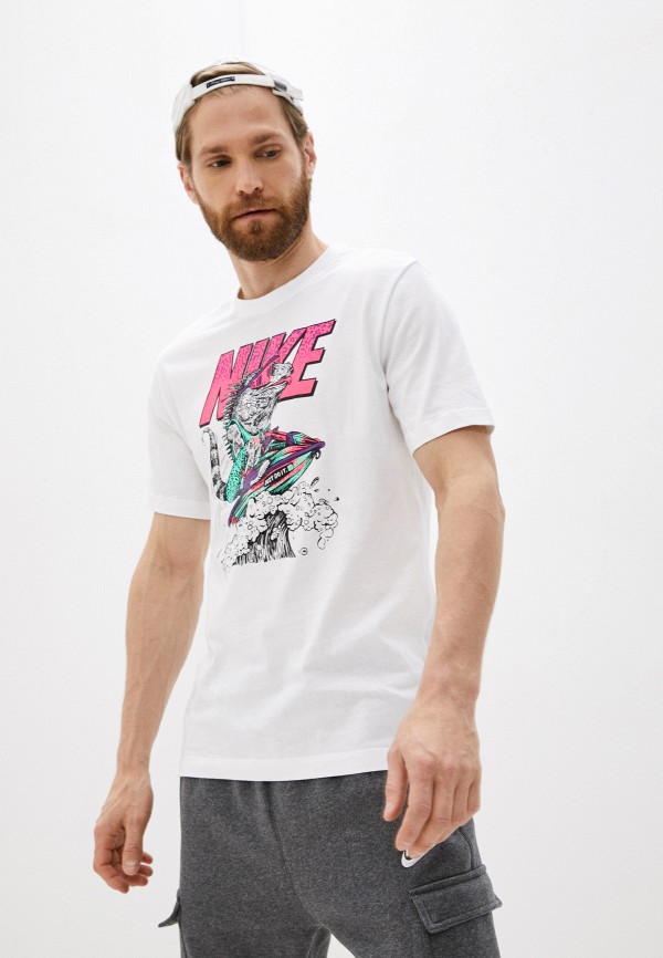 

Футболка Nike, Белый, M NSW TEE BEACH JET SKI