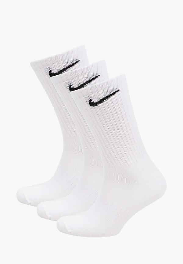 

Носки 3 пары Nike, Белый, U NK EVERYDAY LTWT CREW 3PR