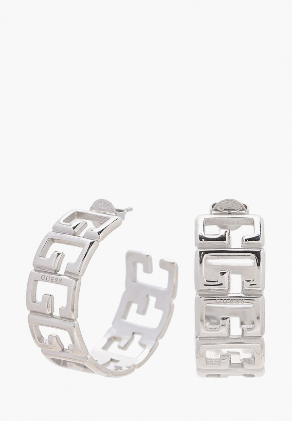 

Серьги Guess, Серебряный, с родиевым покрытием