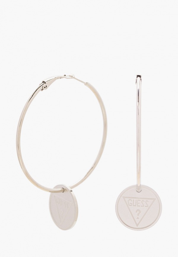 

Серьги Guess, Серебряный, с родиевым покрытием
