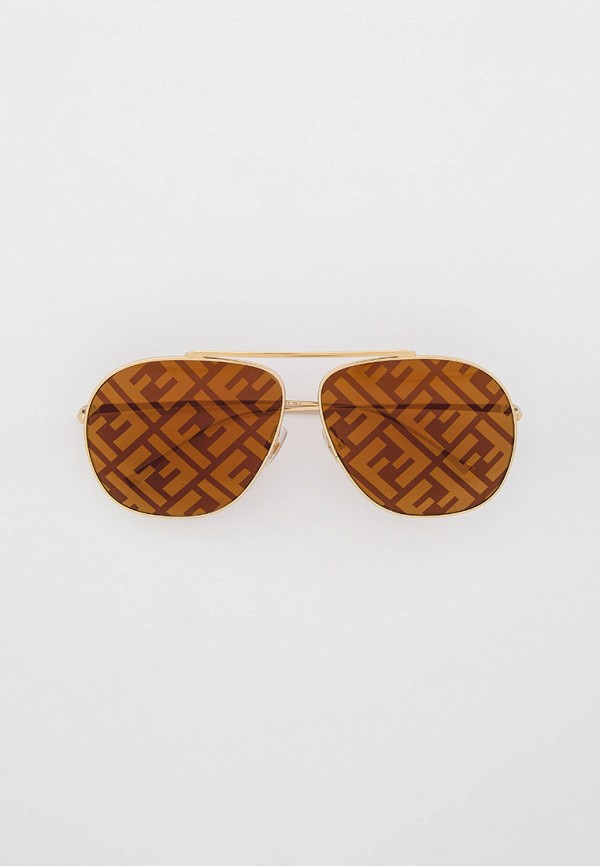 

Очки солнцезащитные Fendi, Золотой, FF 0407/G/S 01Q