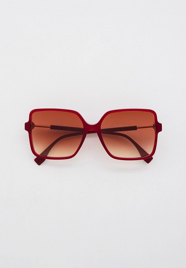 

Очки солнцезащитные Fendi, Бордовый, FF 0411/S LHF