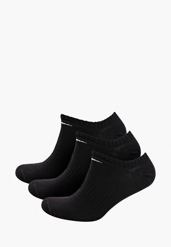 

Носки 3 пары Nike, Черный, U NK EVERYDAY LTWT NS 3PR