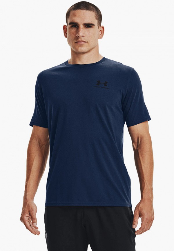 

Футболка спортивная Under Armour, Синий, UA SPORTSTYLE LC SS