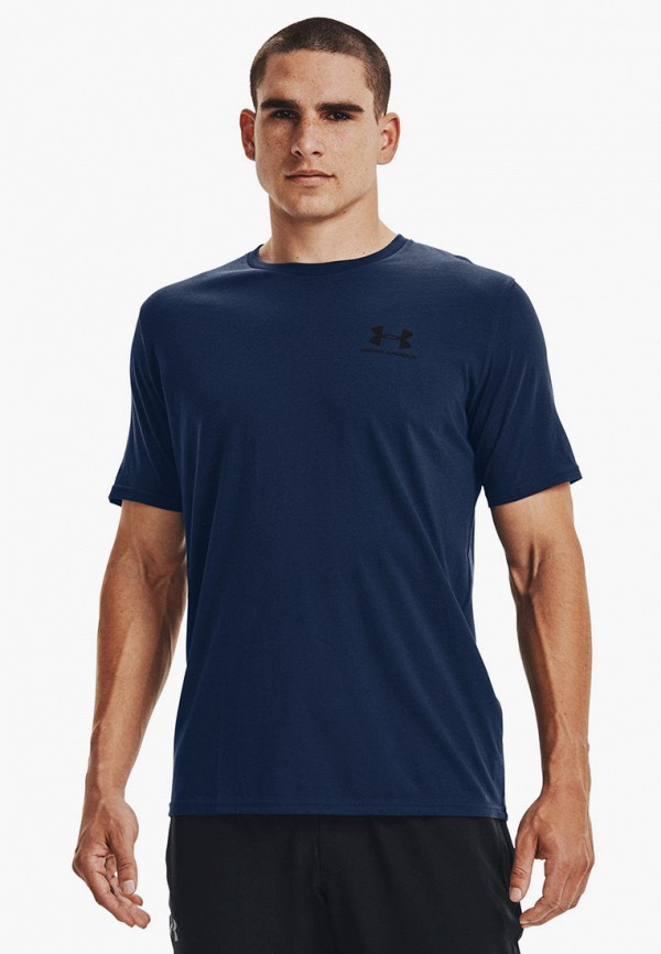 

Футболка спортивная Under Armour, Синий, UA SPORTSTYLE LC SS