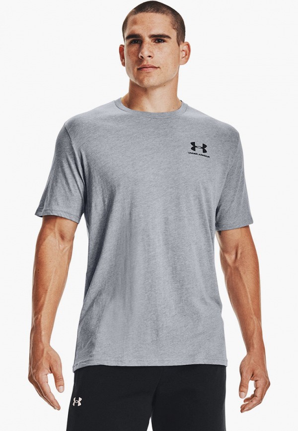 

Футболка спортивная Under Armour, Серый, UA SPORTSTYLE LC SS
