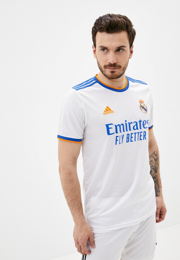 

Футболка спортивная adidas, Белый, REAL H JSY