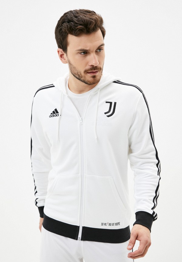 

Толстовка adidas, Белый, JUVE 3S FZ HD