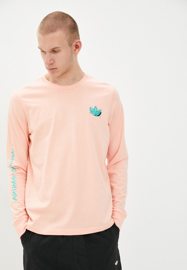 

Лонгслив adidas Originals, Коралловый, adidas Originals RTLAAK133201