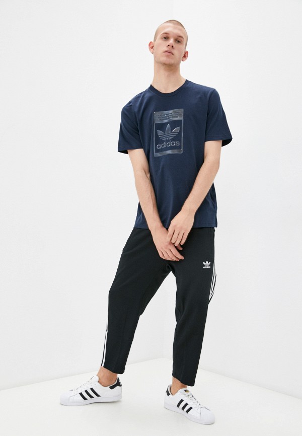 

Футболка adidas Originals, Синий, CAMO INFILL TEE